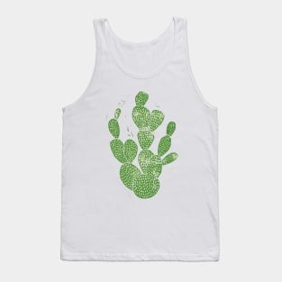 Linocut Cactus #1 Tank Top